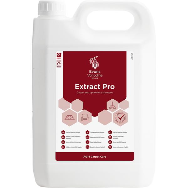 Evans Extract Pro Perfumed Carpet Shampoo 5L